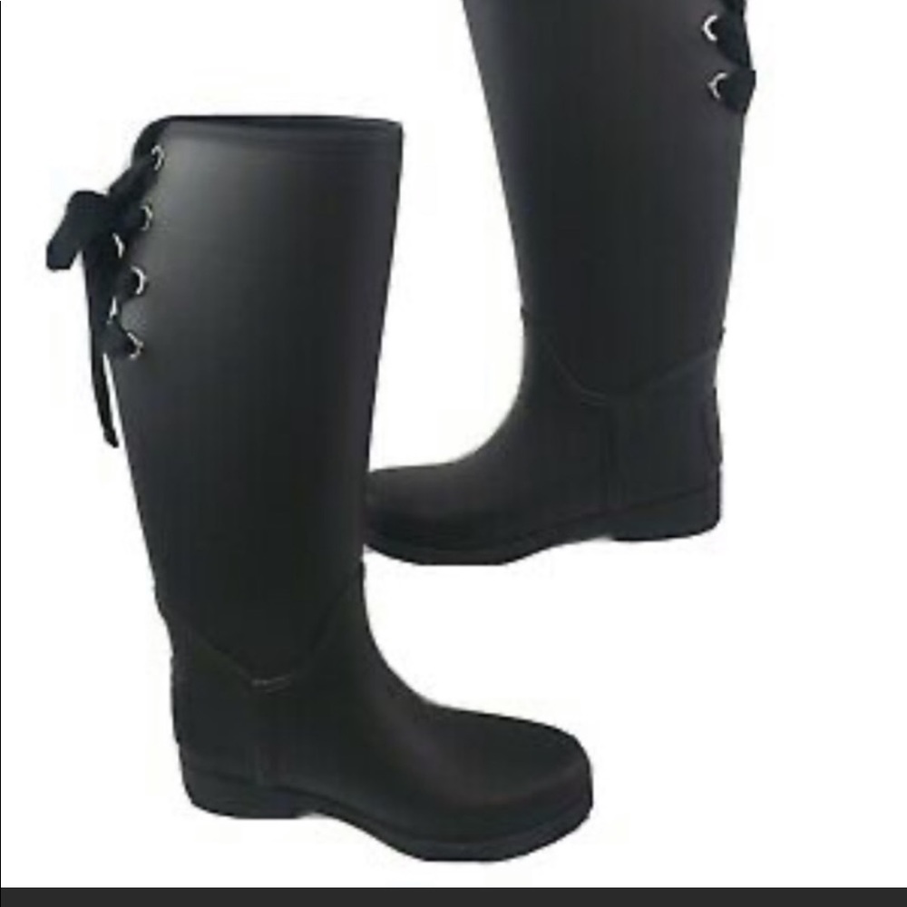 NEVER WORN COACH Tristee Mat Rub Rainboot